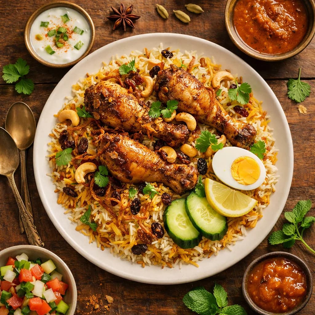 Fragrant Chicken Biryani Feast recipe