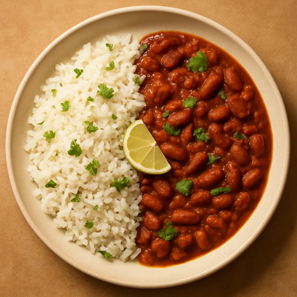 Fragrant Rajma & Coconut Rice Medley recipe