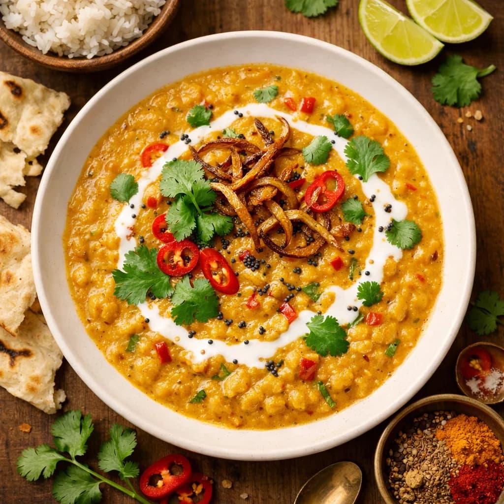Golden Lentil and Coconut Stew recipe