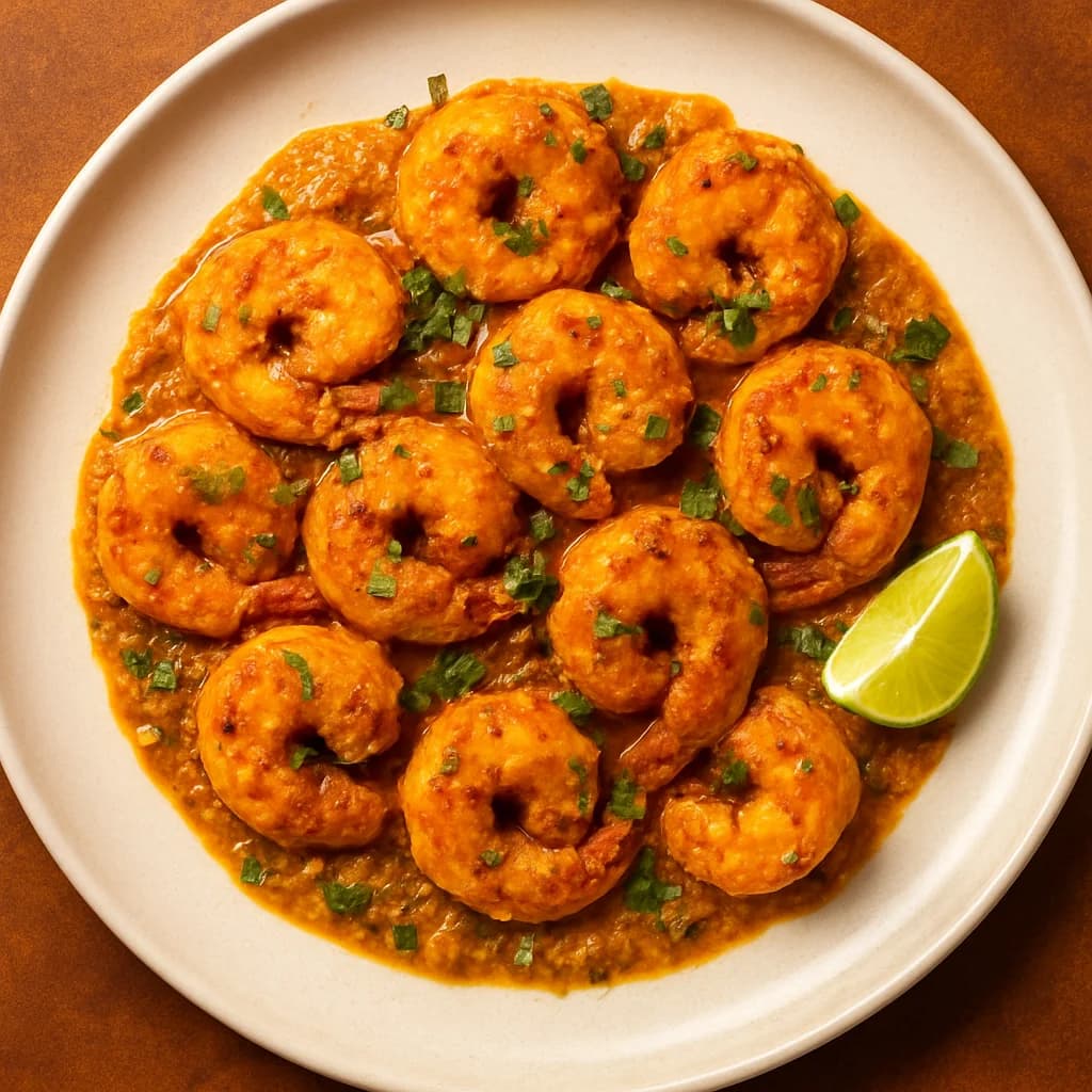 Golden Prawn Masala Bites recipe