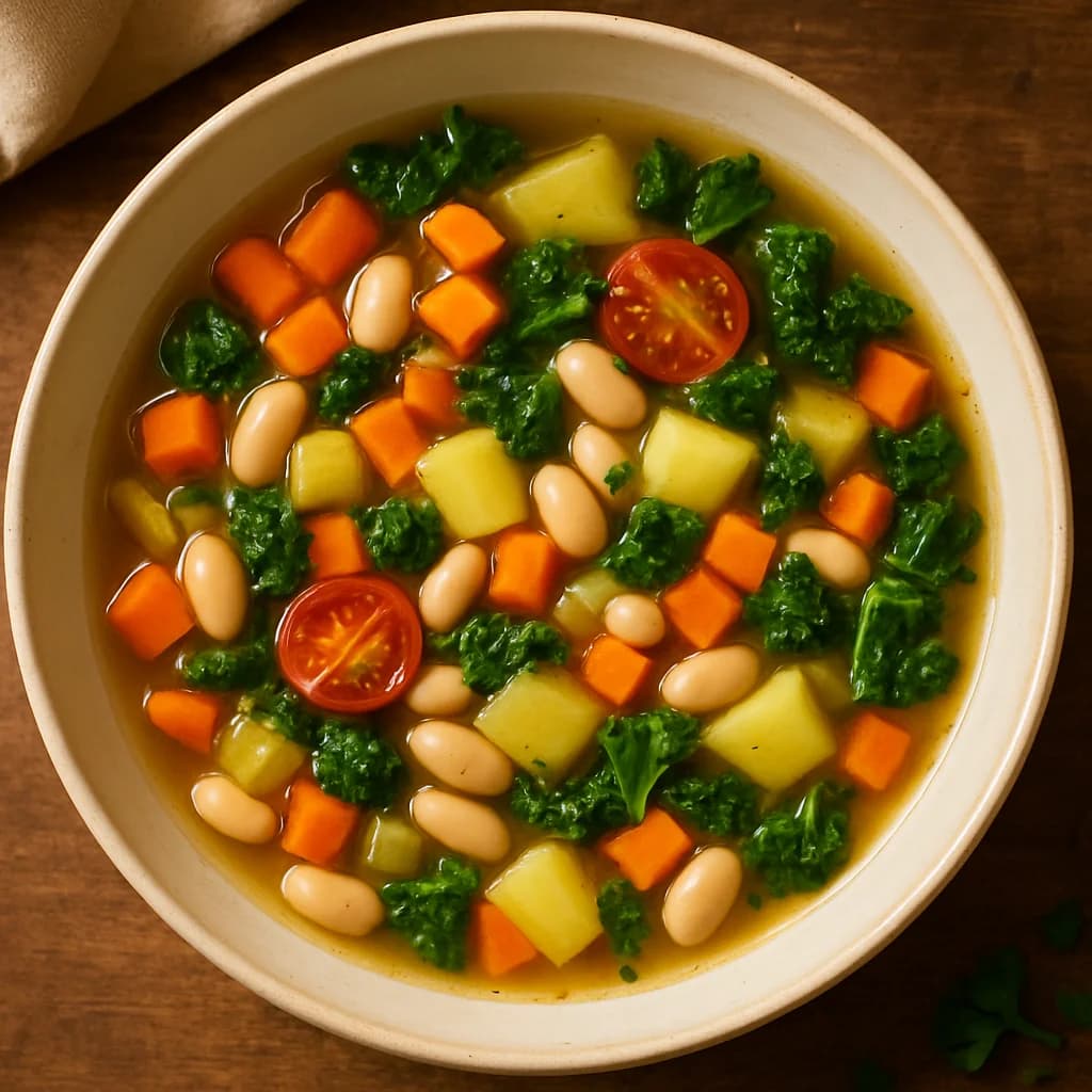Hearty Leek-Free Vegetable Broth recipe
