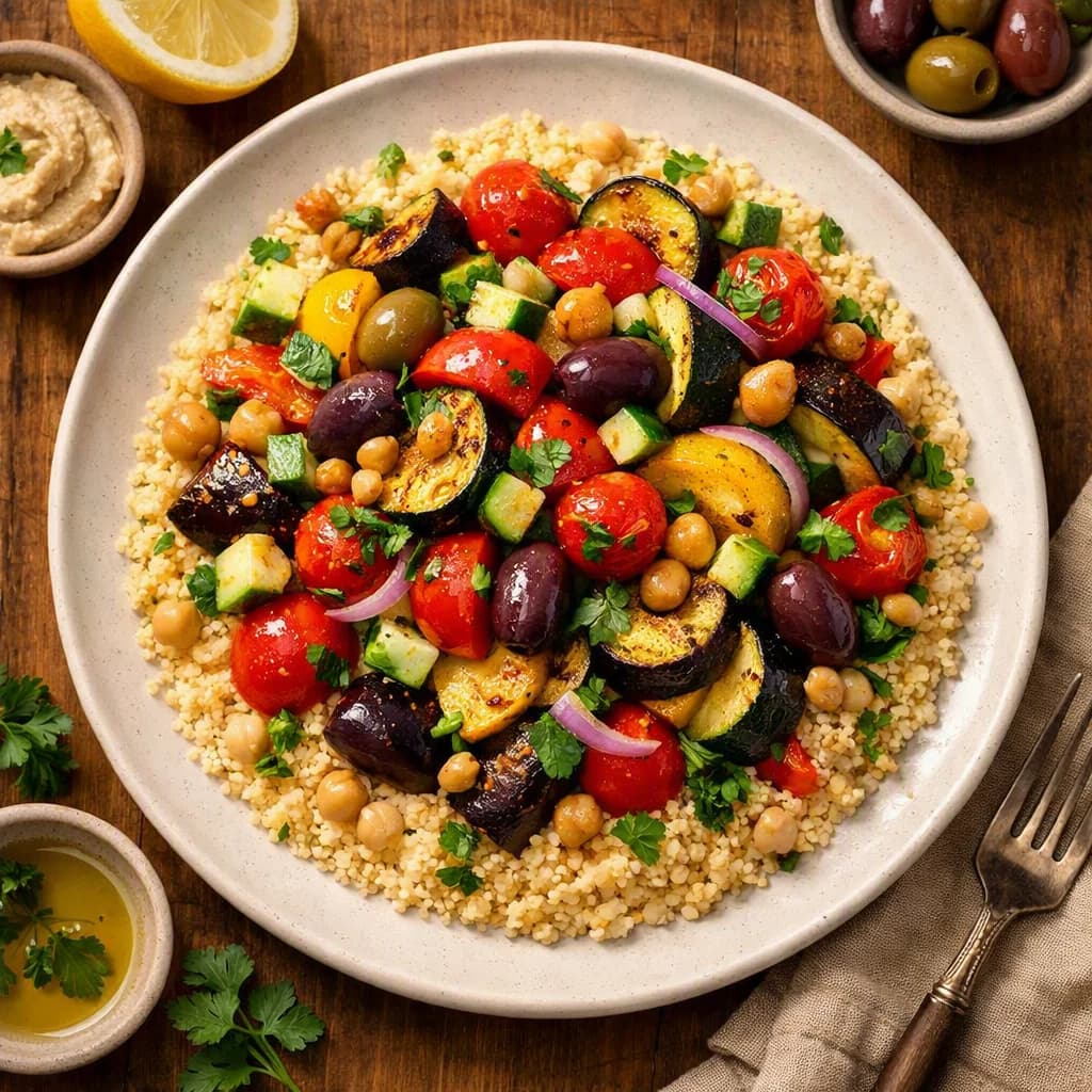 Mediterranean Vegetable Couscous recipe