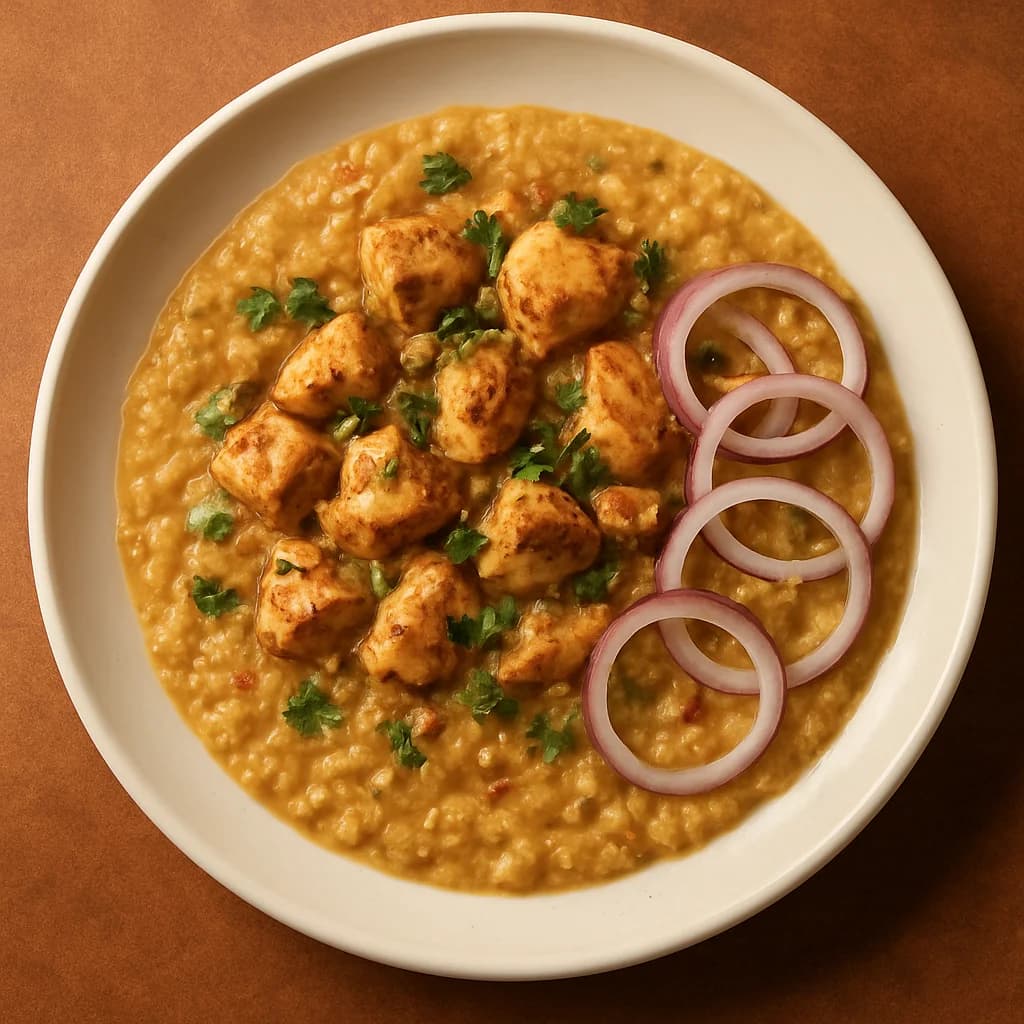 Savory Chicken Millet Porridge recipe