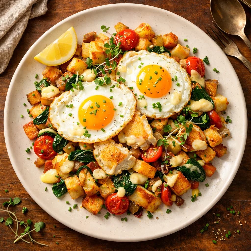 Savory Haddock Breakfast Hash recipe