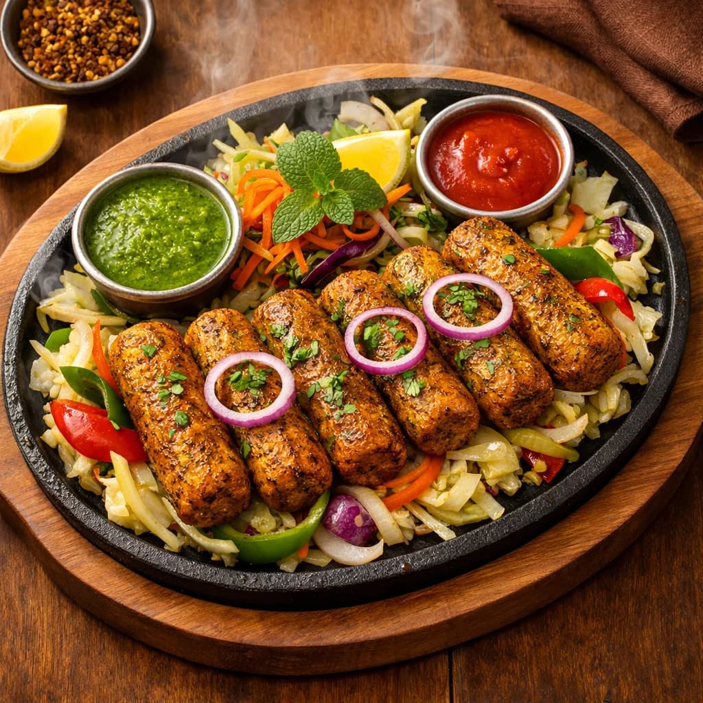 Sizzling Masoor Dal Kebabs recipe
