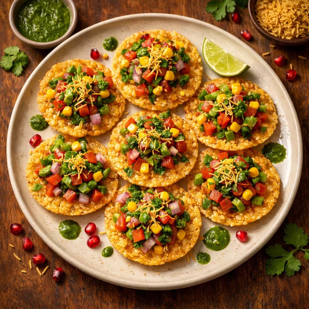Spicy Lentil and Rice Crisps recipe