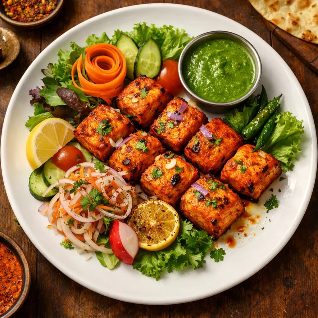 Tandoori Fish Tikka Platter recipe