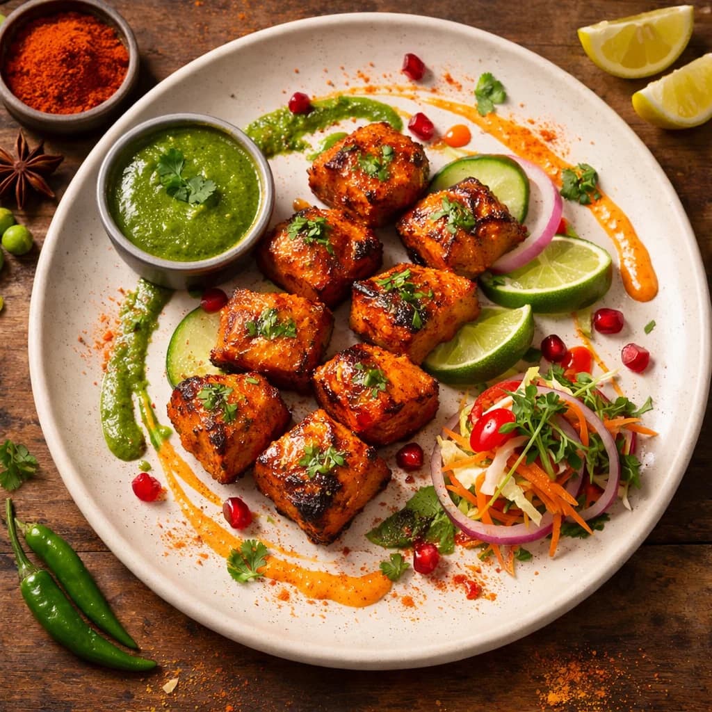 Tangy Fish Tikka Bites recipe