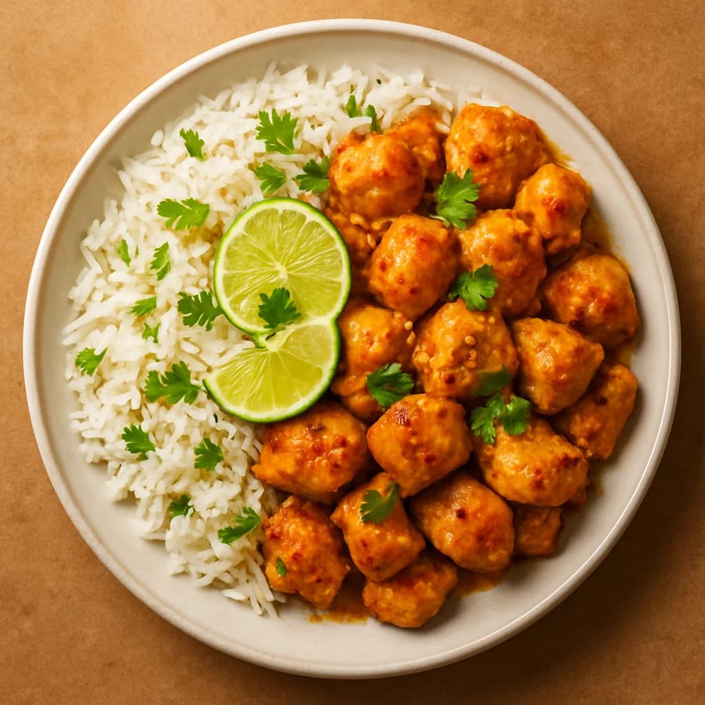 Zesty Chicken and Rice Bowl recipe