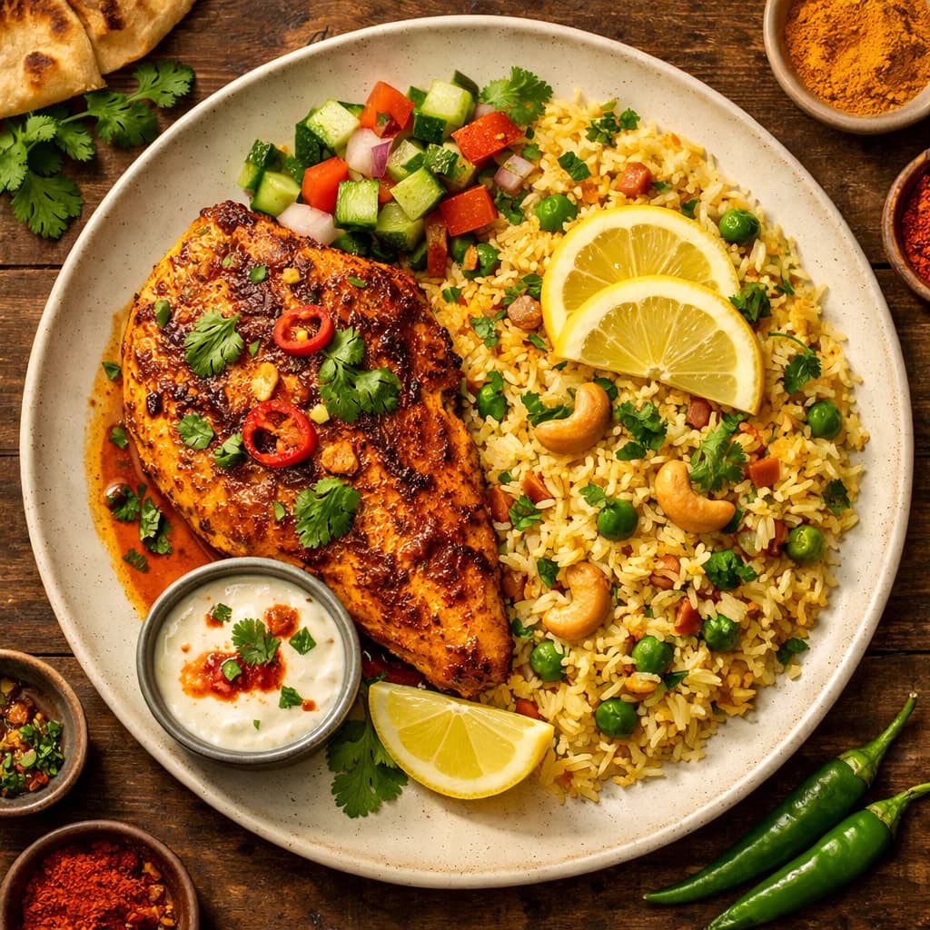 Zesty Fish and Lemon Rice Medley recipe