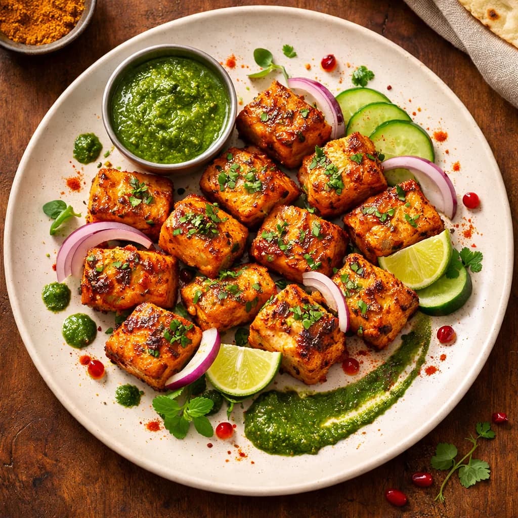 Zesty Fish Tikka Bites recipe