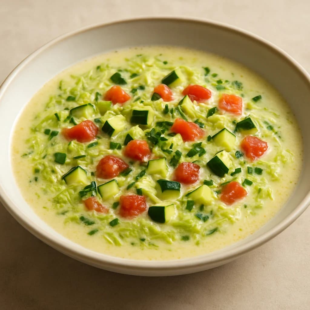 Velvety Leek-Free French Herb Soup recipe