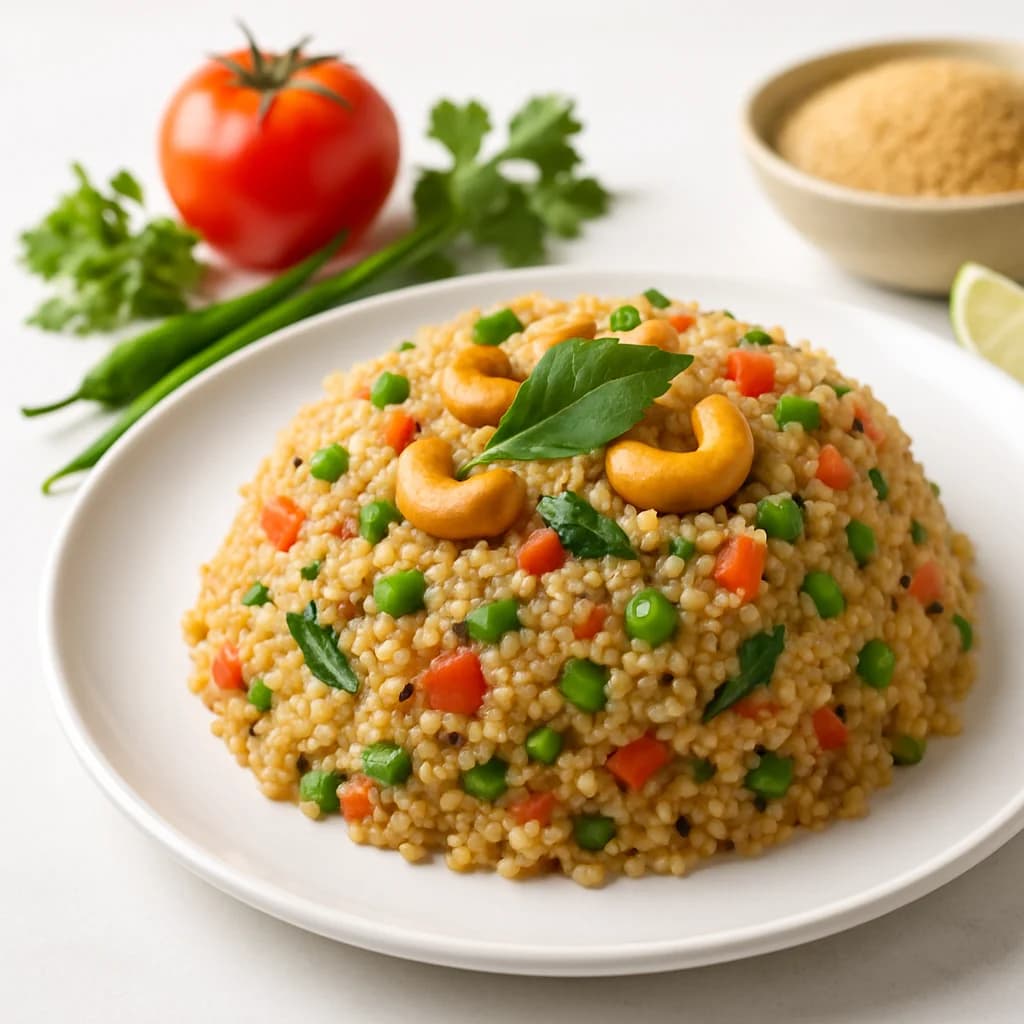 Wholesome Multigrain Masala Upma recipe