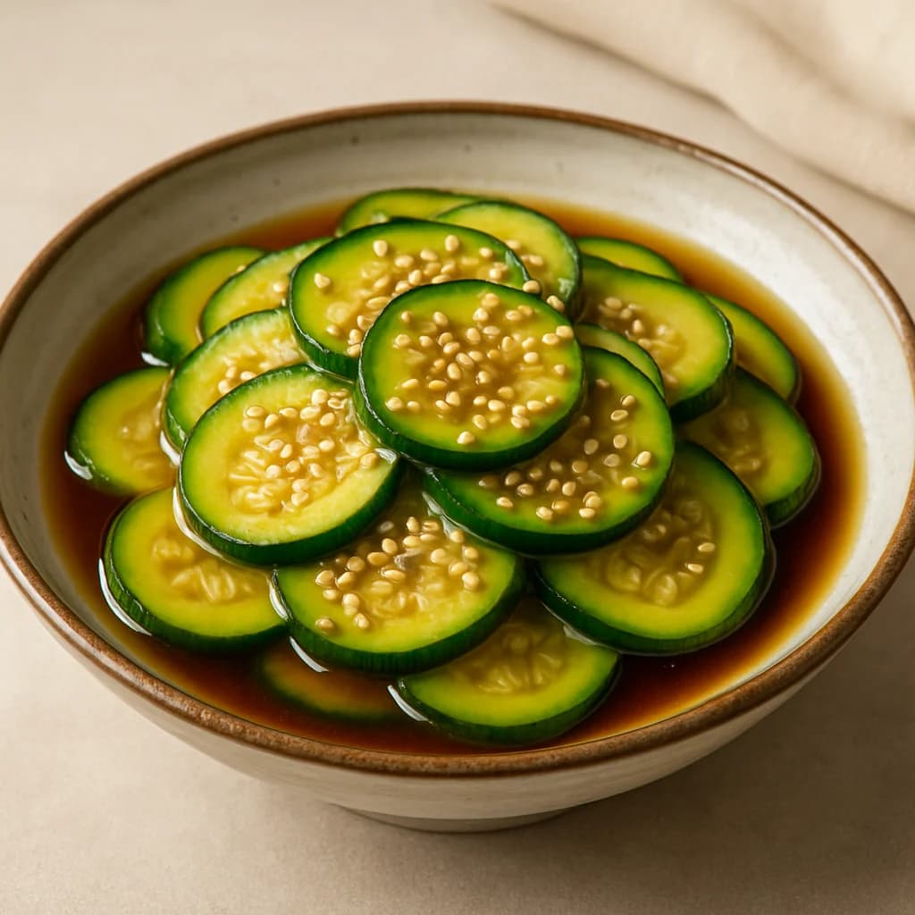 Zucchini and Sesame Soy Broth recipe