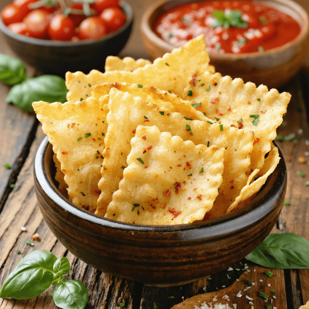 Parmesan Pasta Chips Recipe Kit recipe