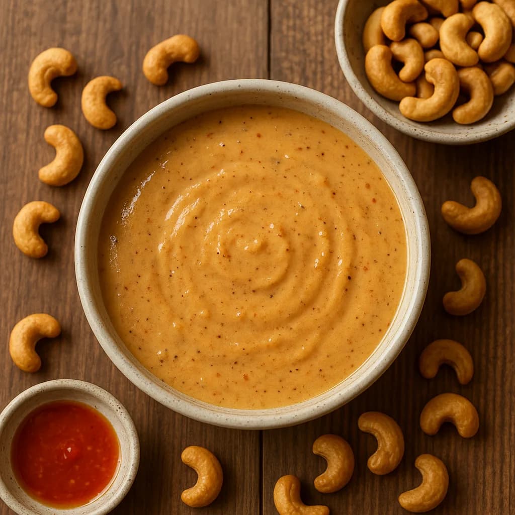 Asian Grilled Cashew Sauce recipe
