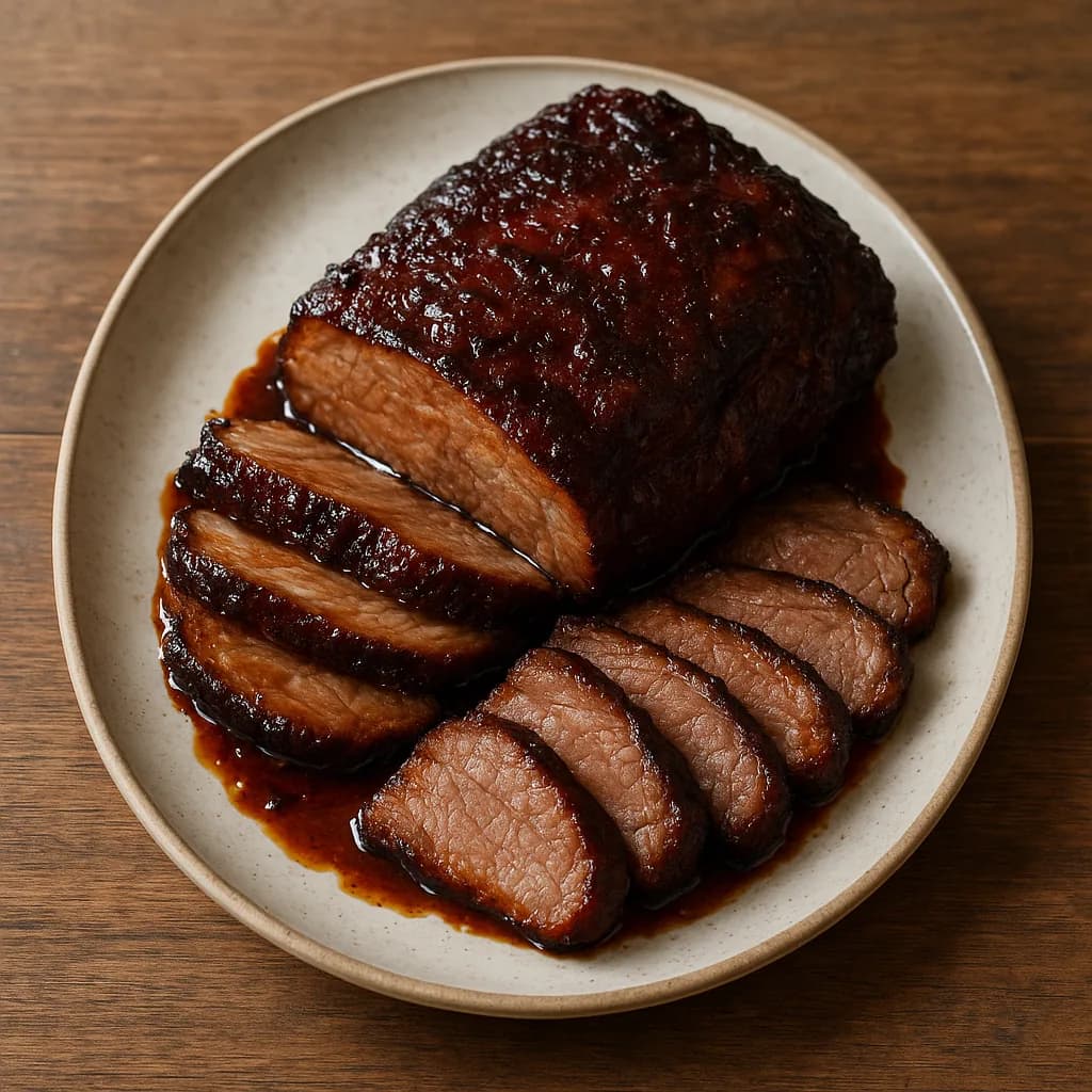 Asian-Style Barbecued Pork Roast recipe