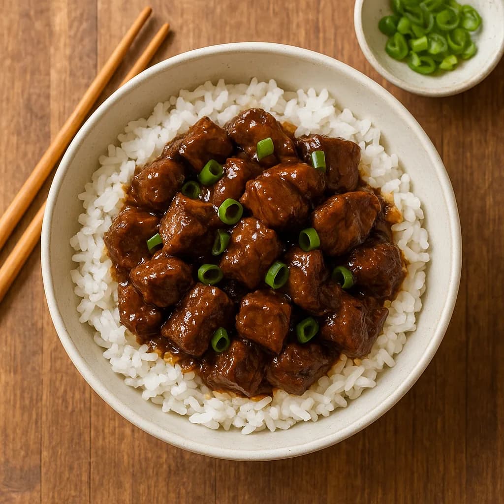 Soy-Glazed Garlic Rice recipe