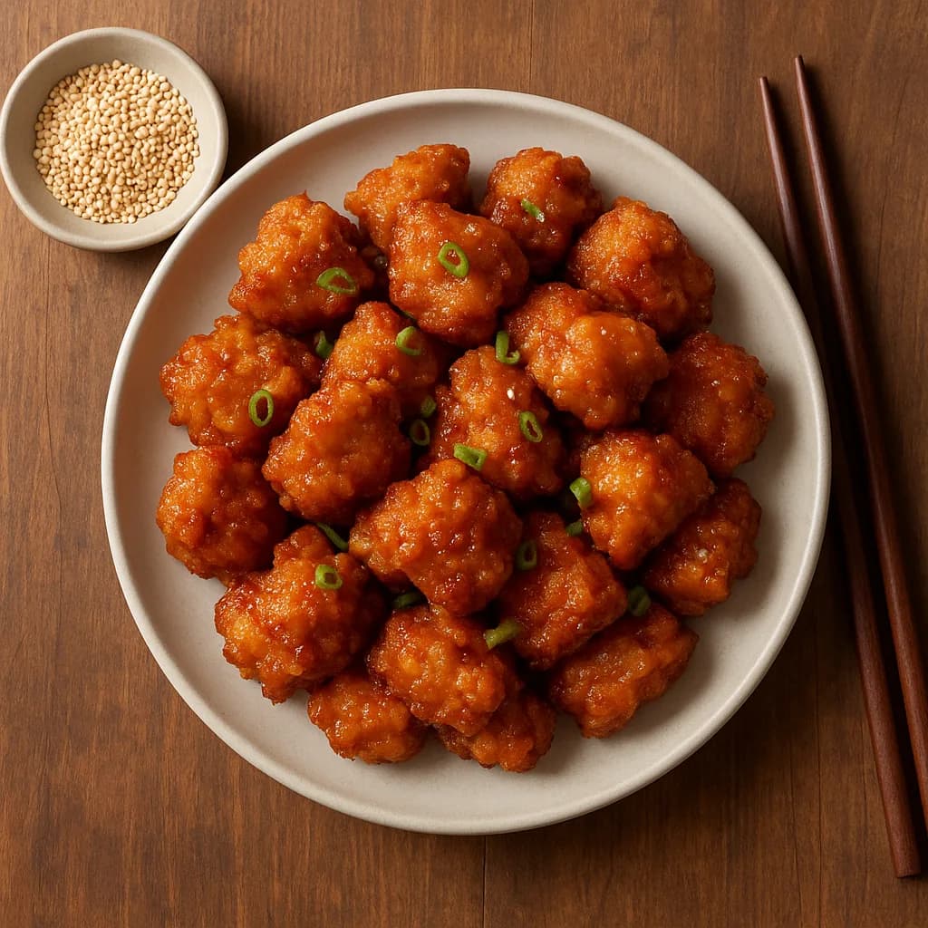 Asian-Style Crispy Chicken Bites recipe