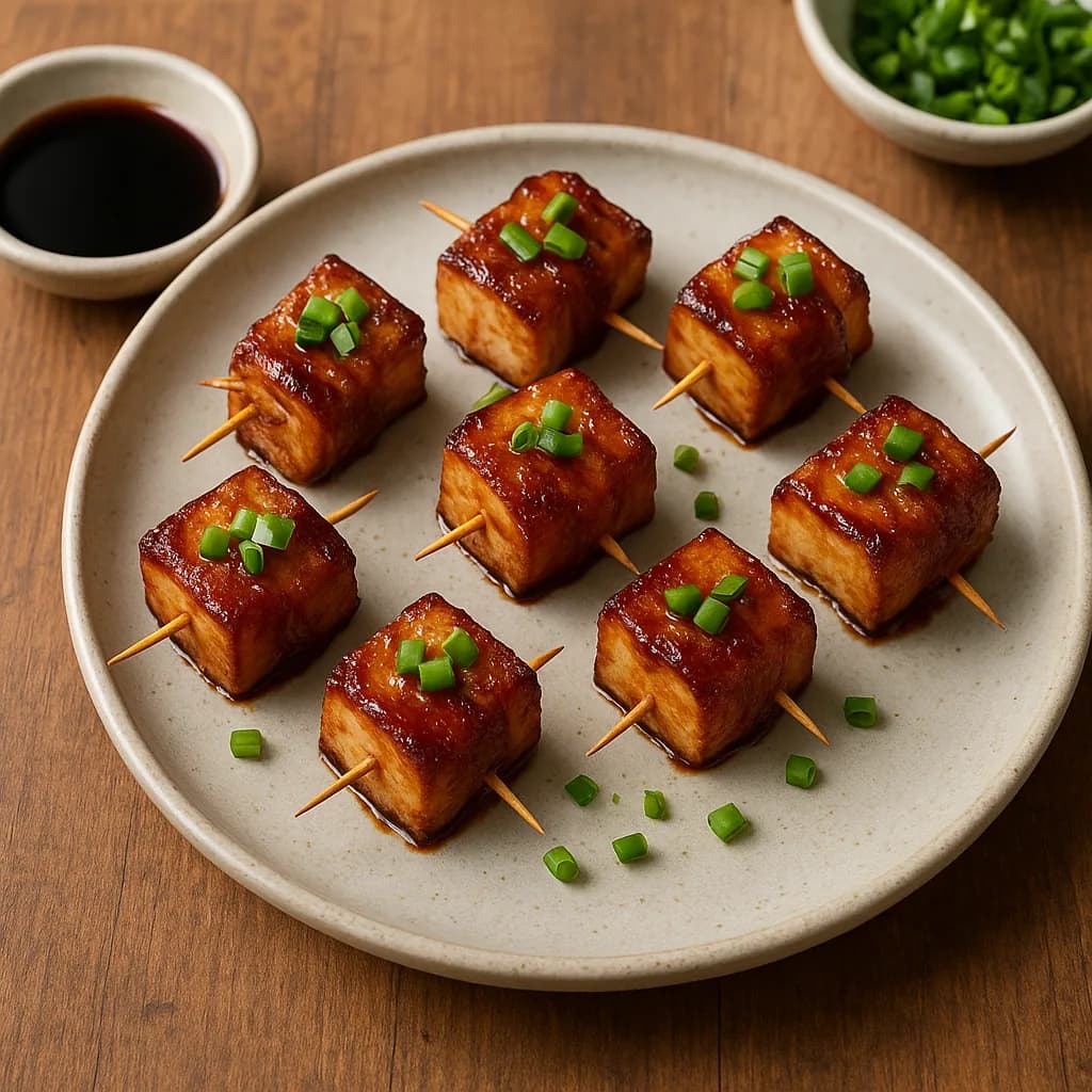 Asian-Style Tofu Rumaki recipe