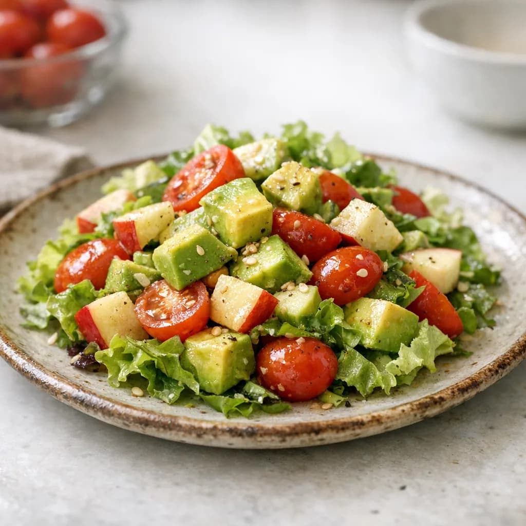 Avocado and Tomato Jain Salad recipe