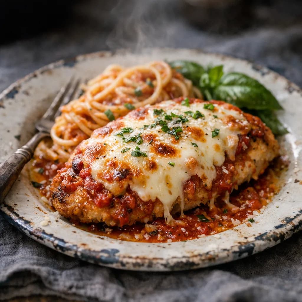 Baked Chicken Parmigiana recipe