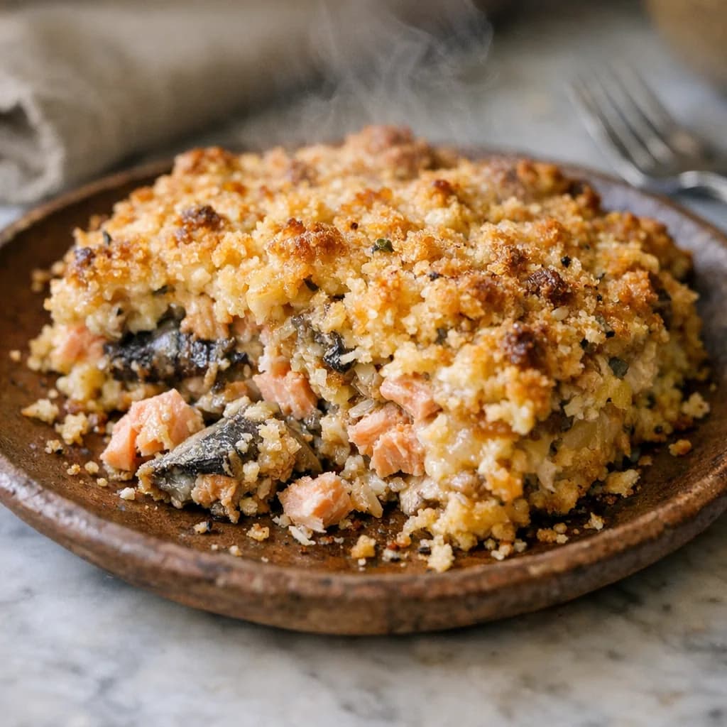Baked Salmon Casserole recipe