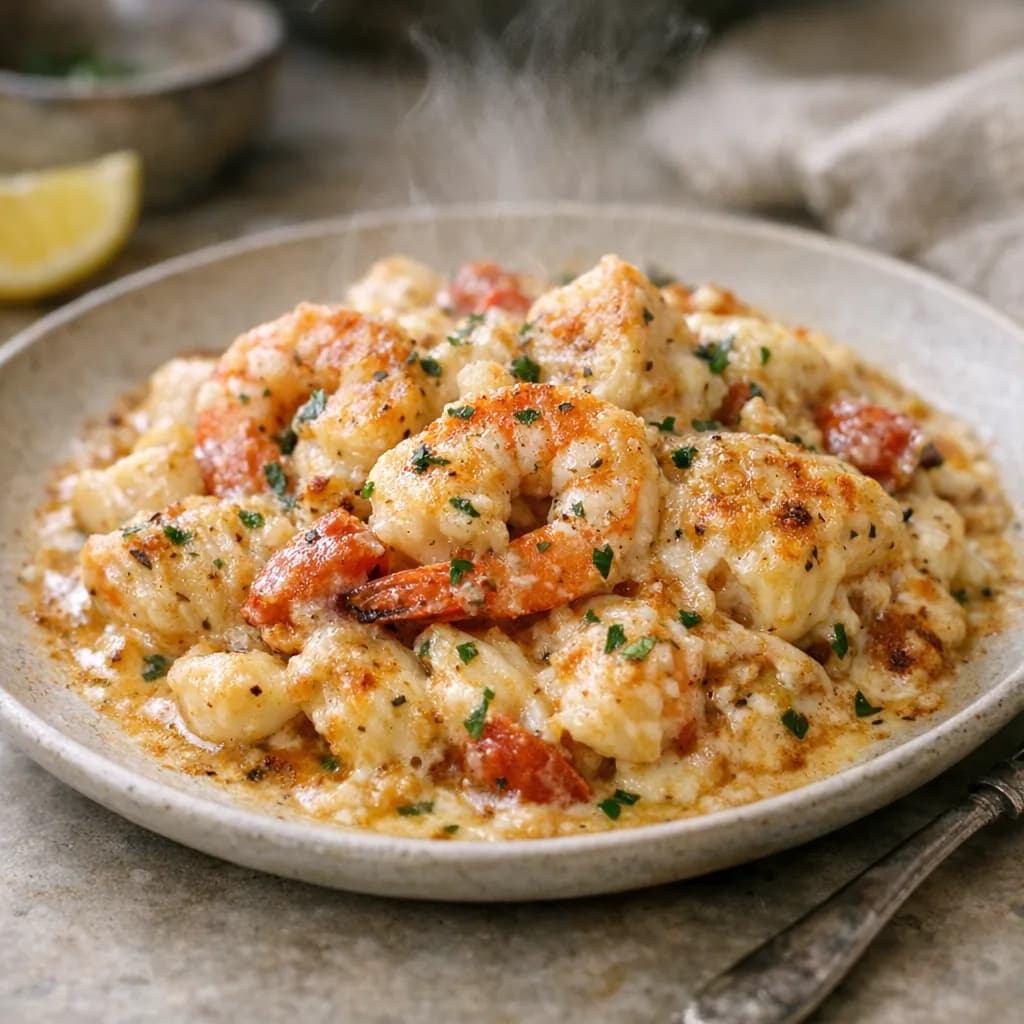 Baked Seafood Medley recipe