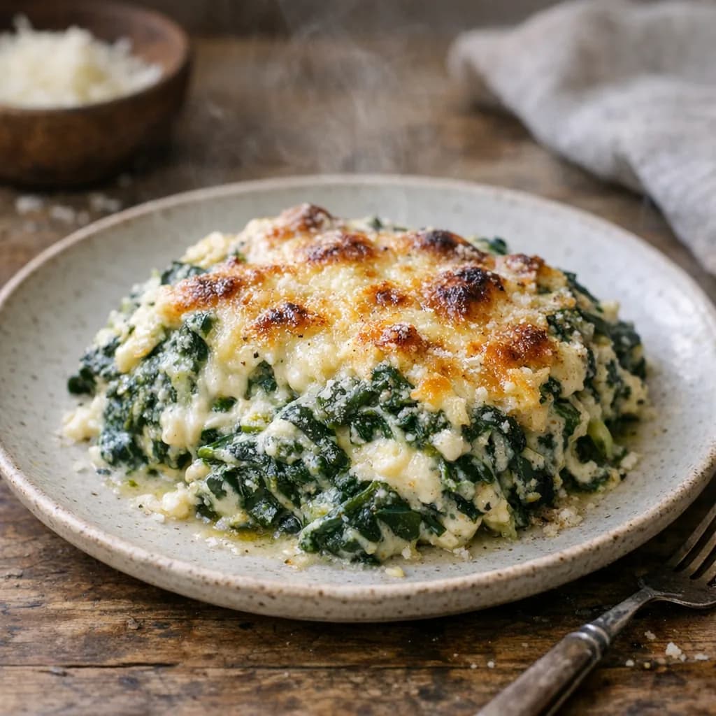 Baked Spinach Casserole recipe