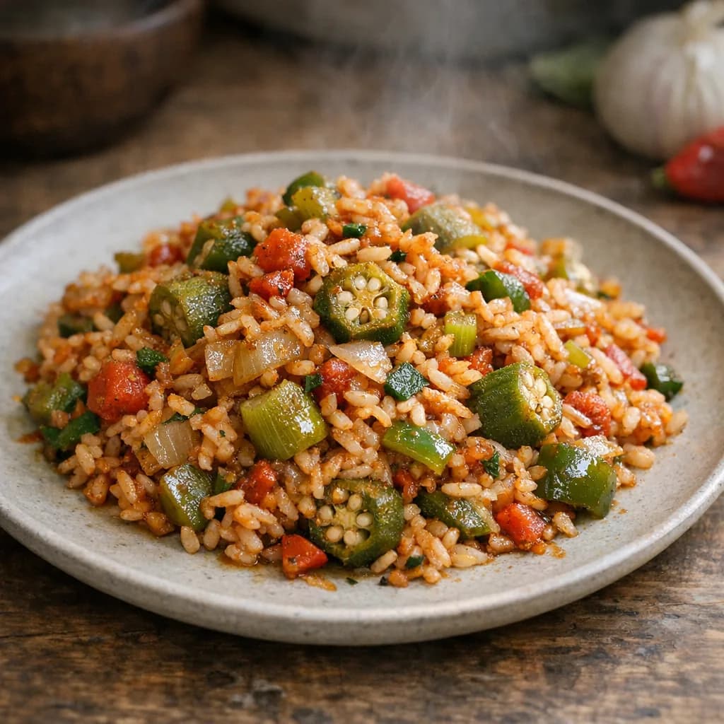 Cajun-Style Vegetable Jambalaya recipe