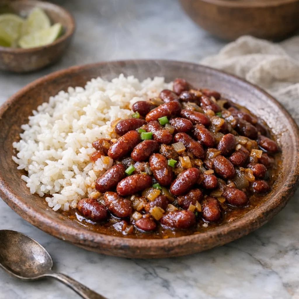 Caribbean Red Beans and Rice recipe