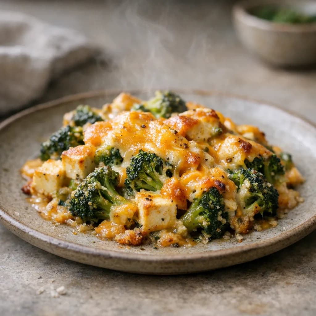 Cheesy Broccoli Bake recipe