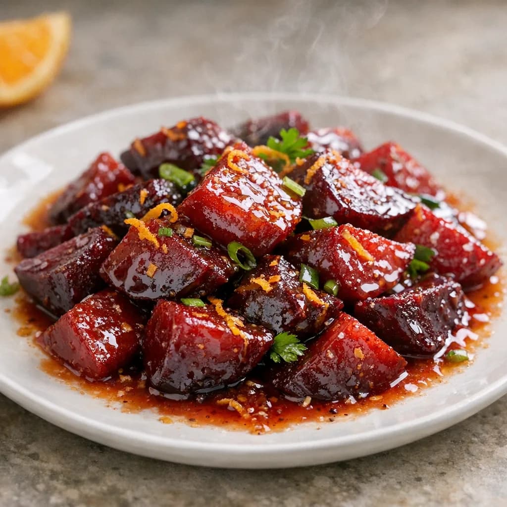 Citrus-Glazed Beets recipe