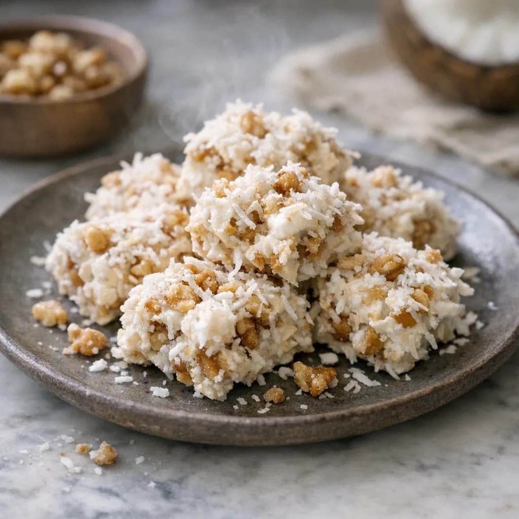 Coconut Walnut Delight recipe