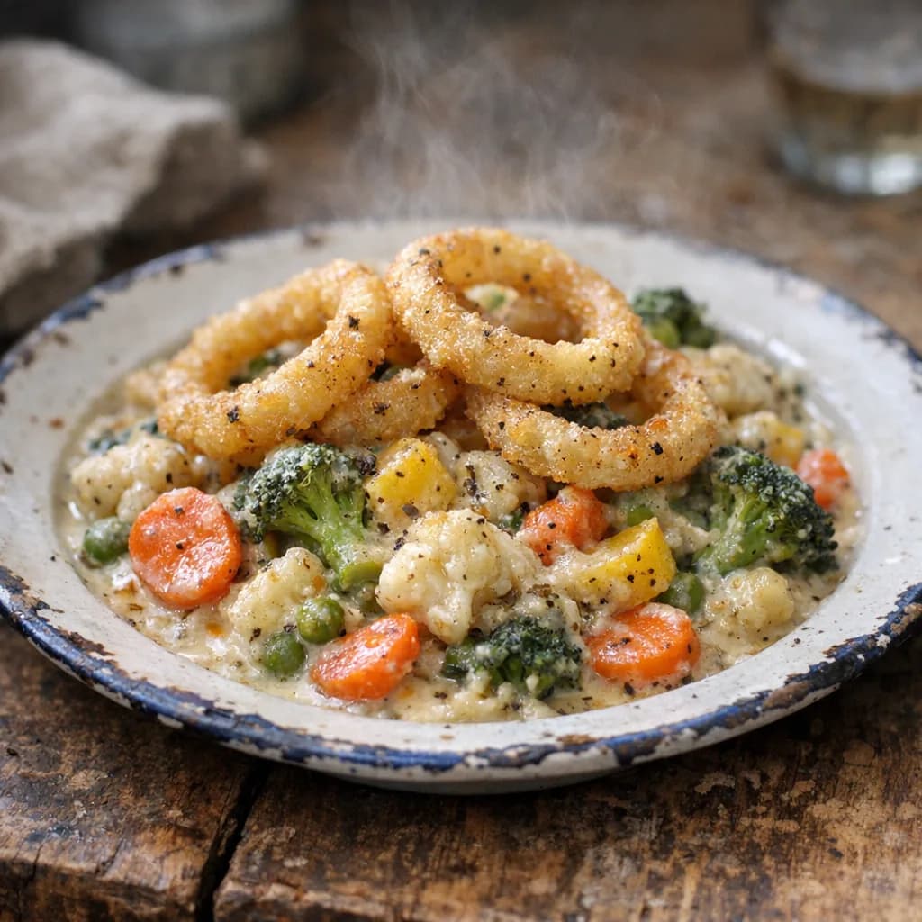 Creamy Baked Vegetable Medley recipe
