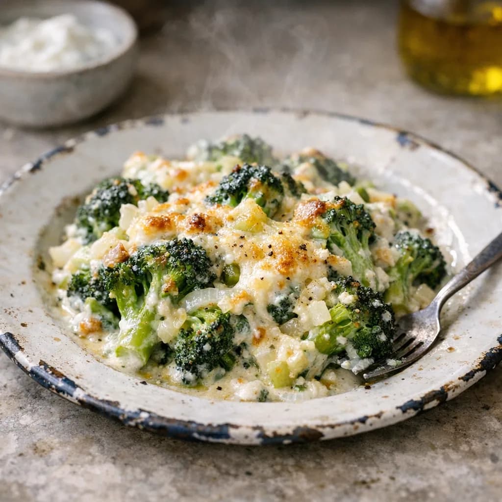 Creamy Broccoli Bake recipe