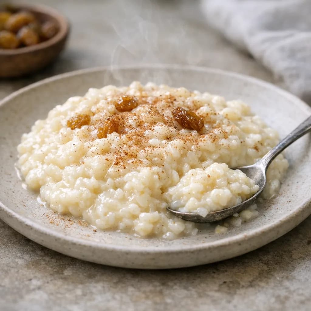 Creamy Gluten-Free Rice Pudding recipe