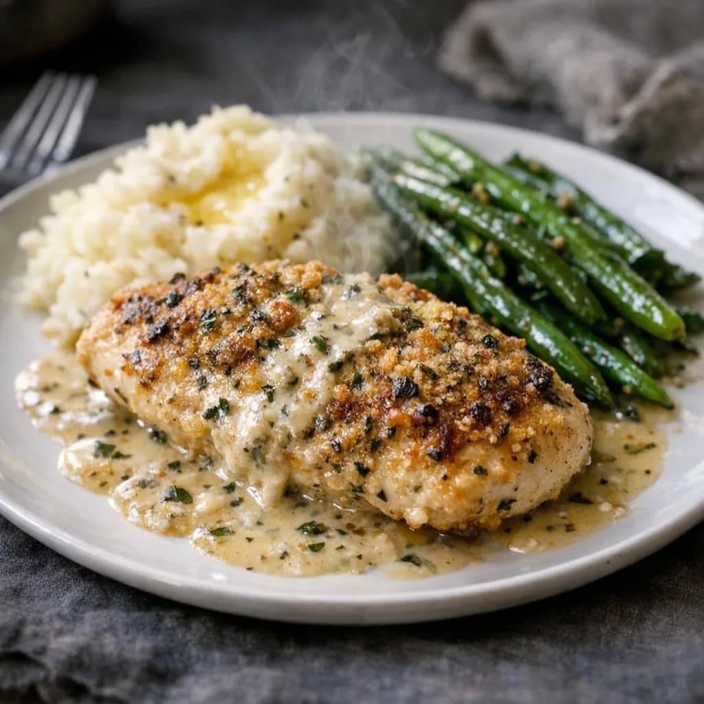 Creamy Herb Chicken Dinner recipe