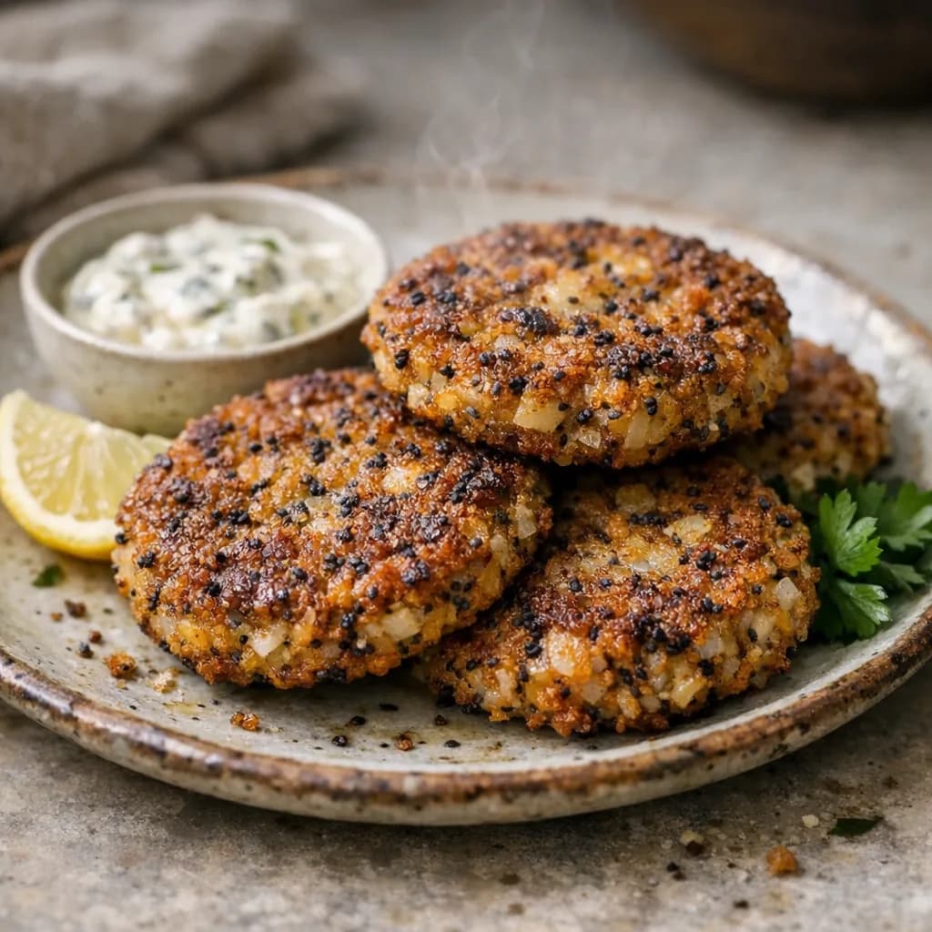 Crispy Salmon Patties recipe