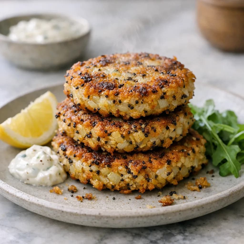 Crispy Salmon Potato Cakes recipe