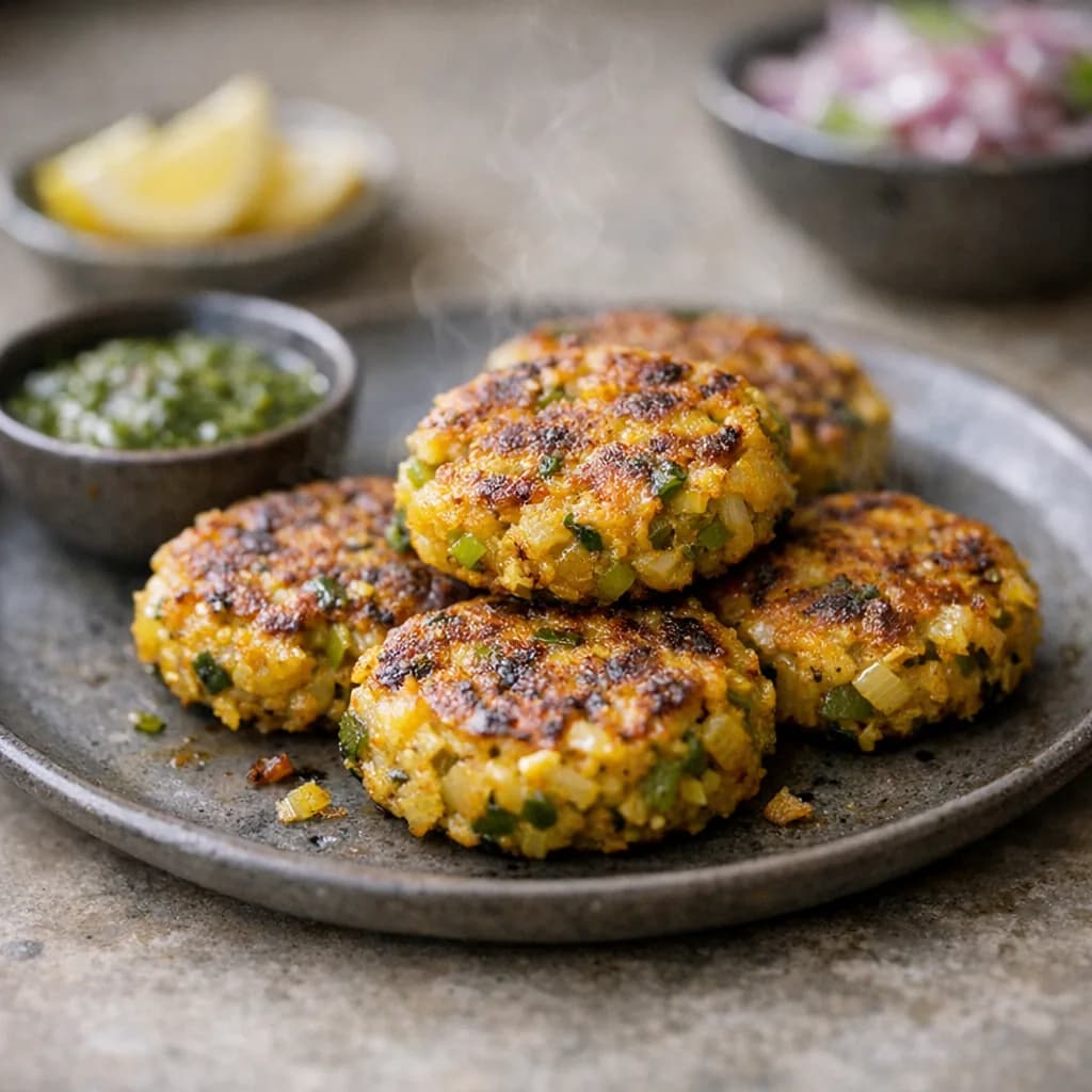 Curried Vegetable Patties recipe