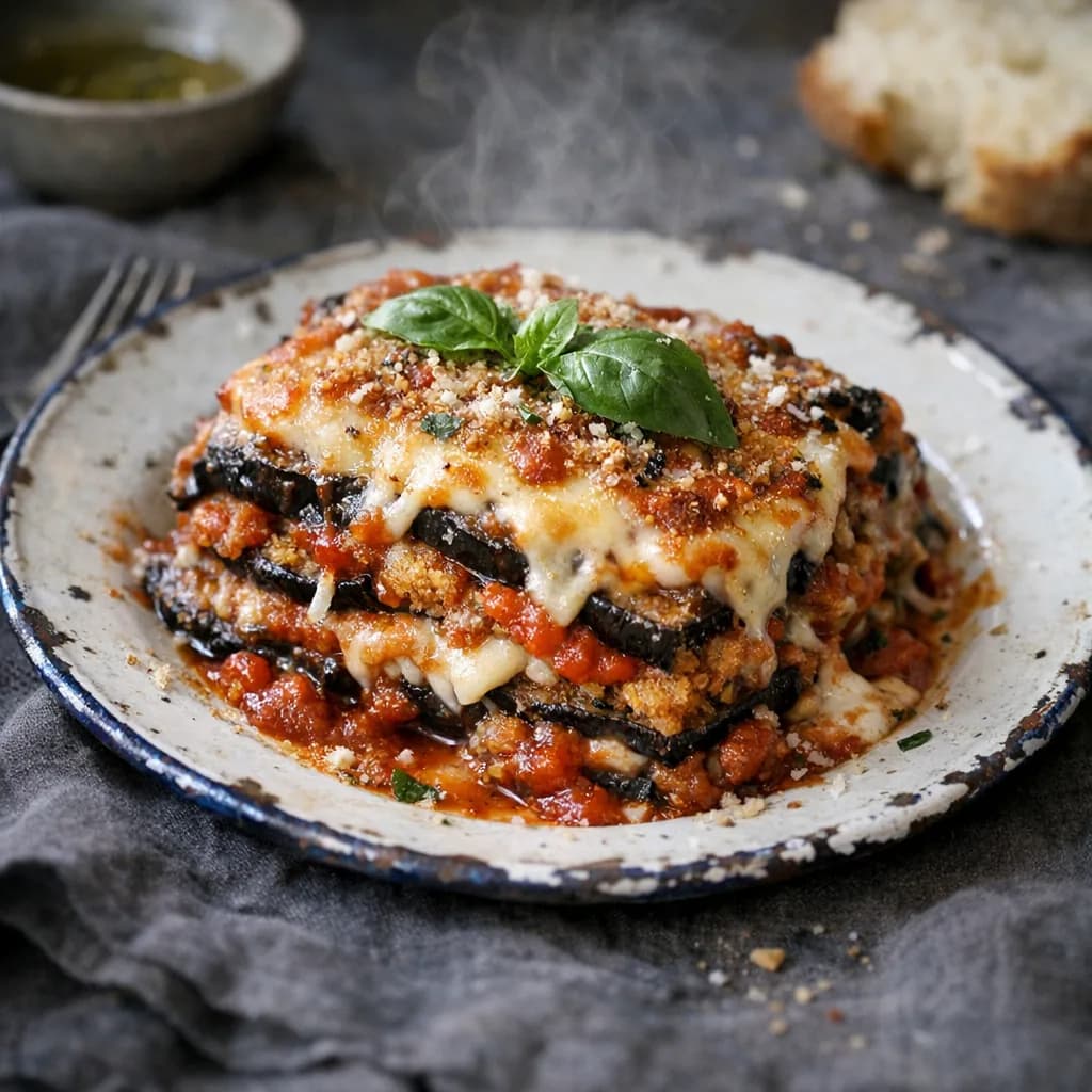 Eggplant Parmigiana Bake recipe