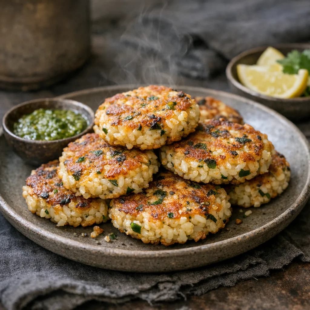 Gluten-Free Rice Patties recipe