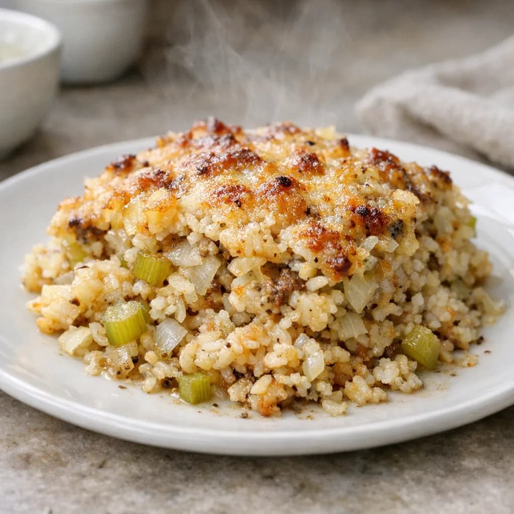 Gluten-Free Savory Beef Bake recipe