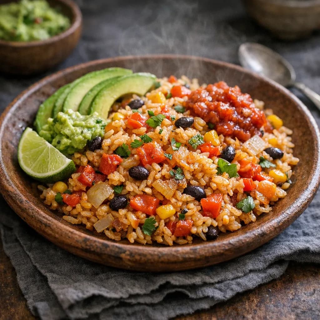 Gluten-Free Tex-Mex Rice Bowl recipe