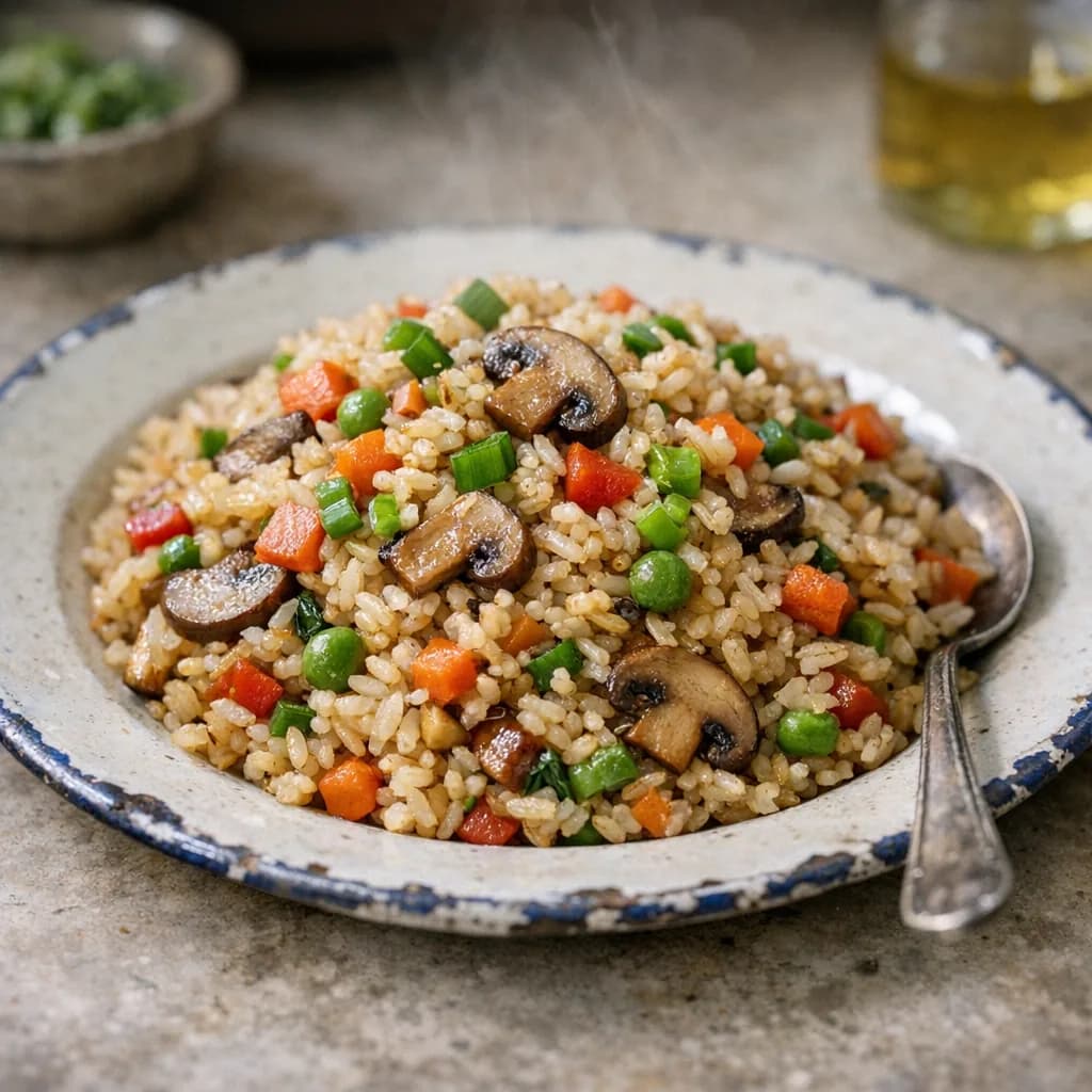 Gluten-Free Vegetable Fried Rice recipe