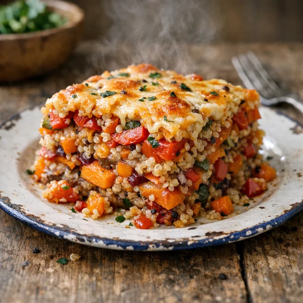 Gluten-Free Vegetable Layer Bake recipe