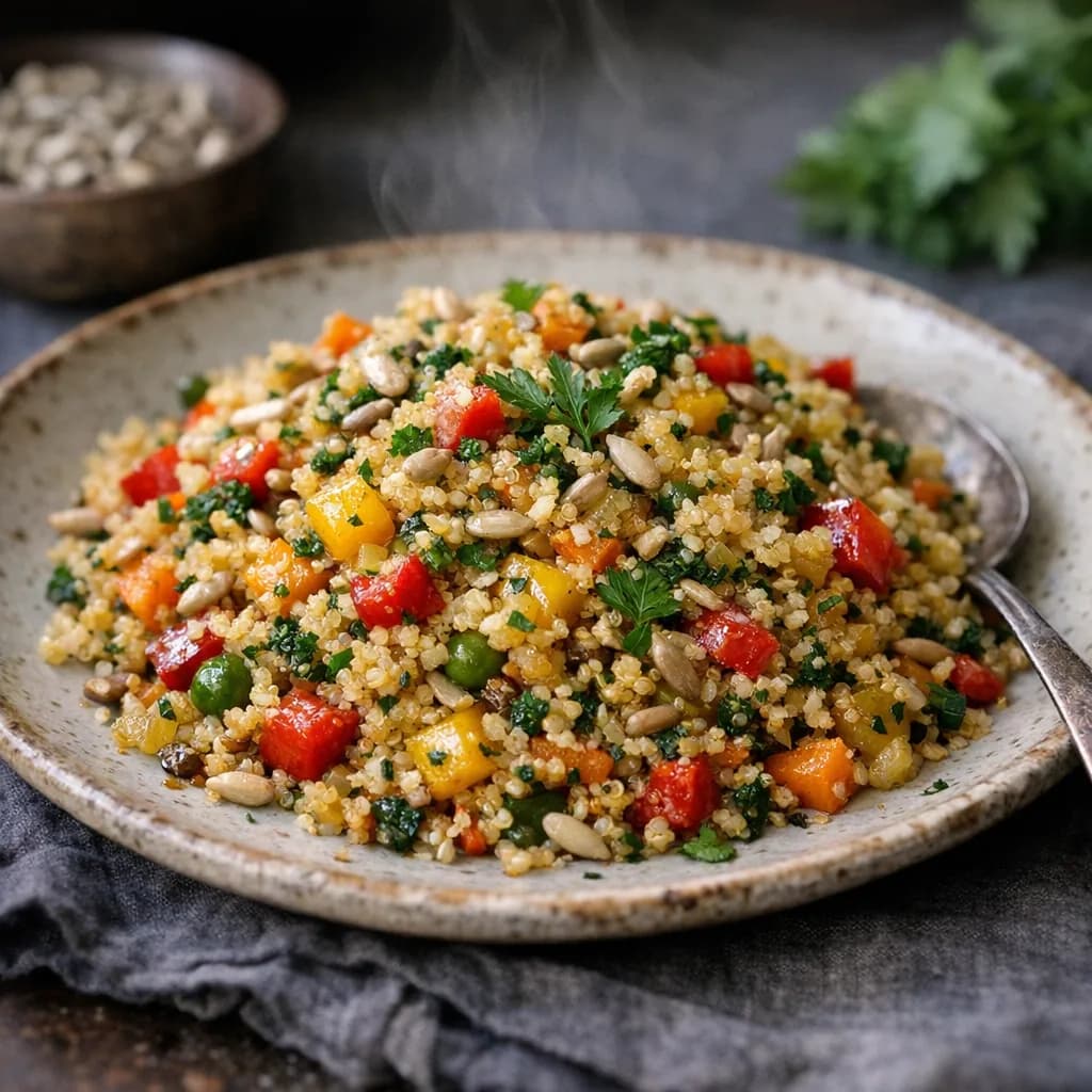 Golden Vegetable Fried Rice recipe