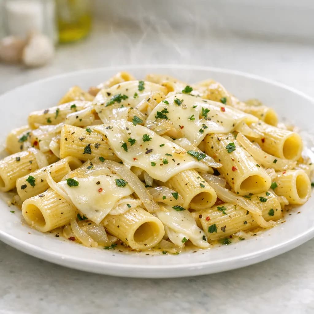 Herbed Tomato Mozzarella Pasta recipe