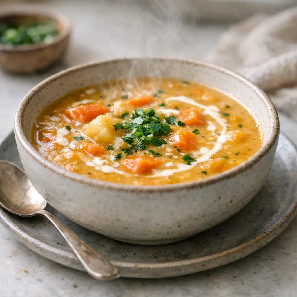 Halal Comfort Soup recipe